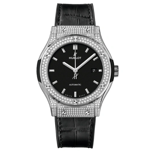 Đồng Hồ Nam Hublot Classic Fusion Titanium Pave 542.NX.1171.LR.1704